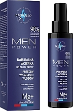 Natürliche kräftigende Haar- und Kopfhautlotion - 4Organic Men Power — Bild N1