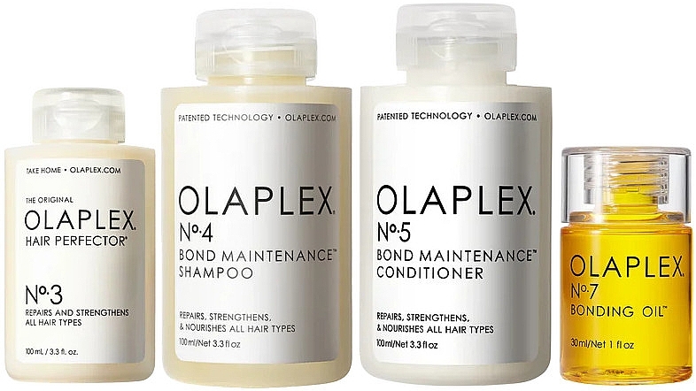 Set zur Stärkung der Haare und mehr Glanz - Olaplex In Good Repair Strength & Shine Hair Kit (Shampoo 100ml + Conditioner 100ml + Elixier 50ml + Öl 30ml)  — Bild N2