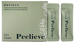Feuchtigkeitsspendende Gesichtscreme - Medisco Peelieve Cica Cream (Beutel)  — Bild N1