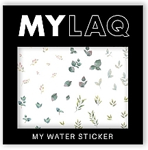 Nagelsticker - MylaQ My Water Sticker My Green Leaf — Bild N1