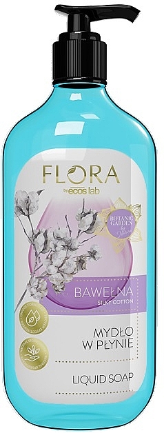 Flüssigseife Baumwolle - Vis Plantis Flora Liquid Soap — Bild N1