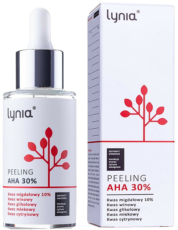 Gesichtspeeling mit AHA-Säure 30% - Lynia Peeling AHA 30% — Bild N1