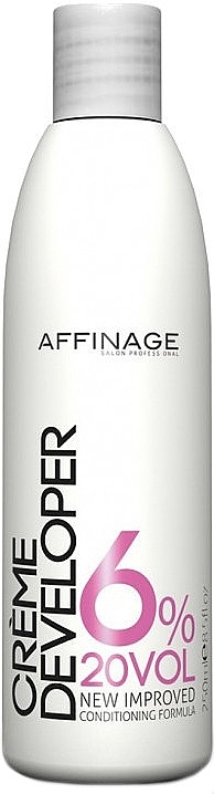 Oxidationscreme 6% - Affinage Salon Professional Creme Developer — Bild N1