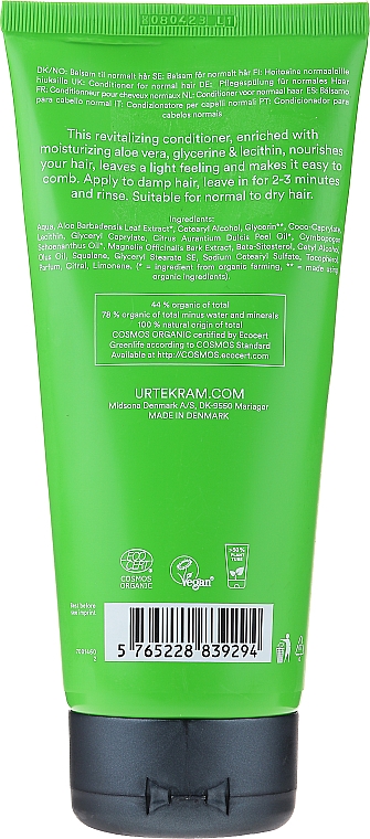 Regenerierende Pflegespülung mit Aloe Vera - Urtekram Organic Aloe Vera Conditioner — Bild N2