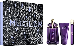 Düfte, Parfümerie und Kosmetik Mugler Alien  - Duftspray (Eau de Parfum 60 ml + Eau de Parfum 10 ml + Körperlotion 50 ml) 