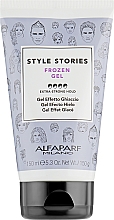 Langanhaltendes Haargel Extra starker Halt - Alfaparf Style Stories Frozen Gel Extra-Strong Hold — Bild N1