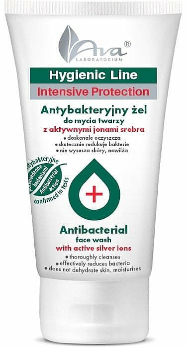 Antibakterielles Gesichtswaschgel - Ava Laboratorium Hygienic Line Face Wash — Bild N1