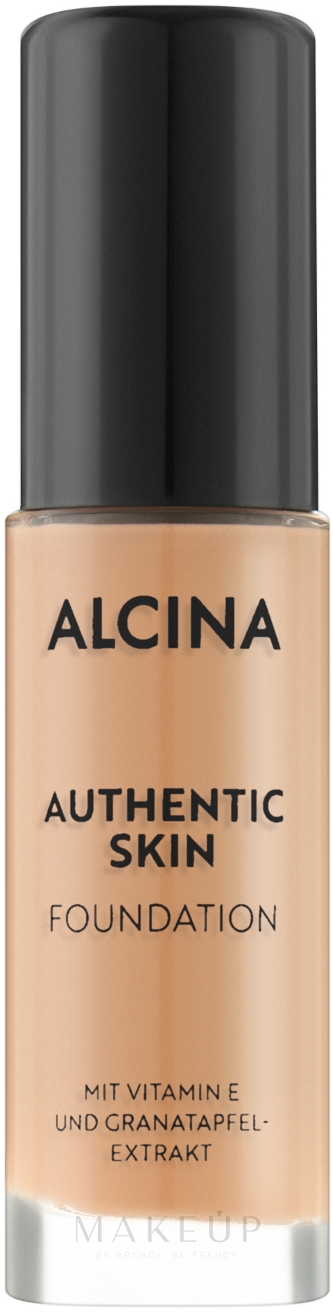 Foundation mit Vitamin E und Granatapfelextrakt - Alcina Authentic Skin Foundation — Bild Medium