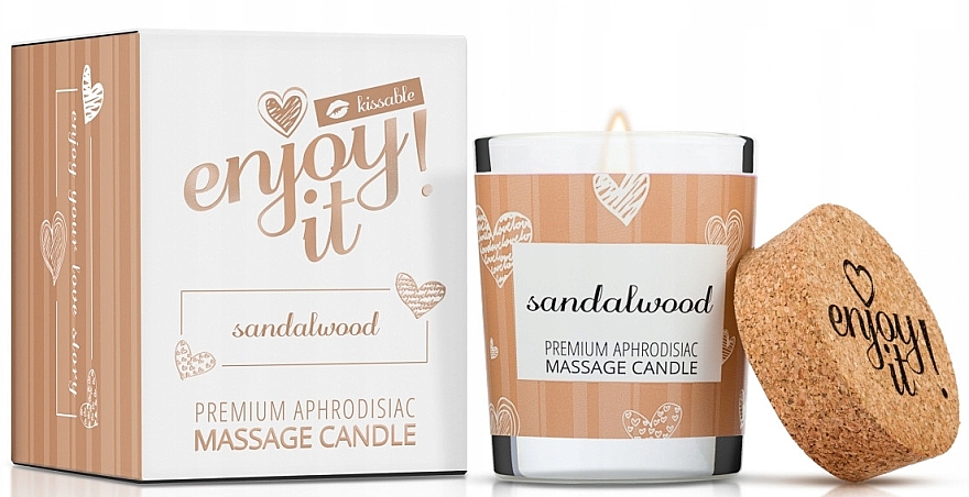 Massagekerze Sandelholz - Magnetifico Enjoy it! Massage Candle Sandalwood — Bild N2