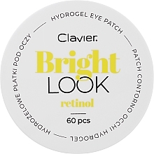 Düfte, Parfümerie und Kosmetik Hydrogel-Augenpatches mit Retinol - Clavier Bright Look Retinol Hydrogel Eye Patch