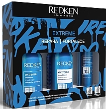 Düfte, Parfümerie und Kosmetik Set - Redken Extreme (sham/300ml + h/cond/300ml + h/treat/250ml)