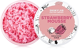 Düfte, Parfümerie und Kosmetik Zuckerpeeling für den Körper Strawberry Mousse - SHAKYLAB Sugar Natural Body Scrub