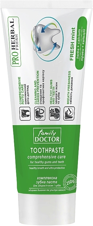 Erfrischende Zahnpasta - Family Doctor Toothpaste — Bild N1