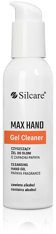 Handreinigungsgel mit Papayaduft - Silcare Hand Max Gel Cleaner Papaya