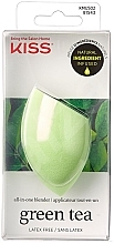 Düfte, Parfümerie und Kosmetik Make-up-Schwamm - Kiss Green Tea Infused Make-up Sponge