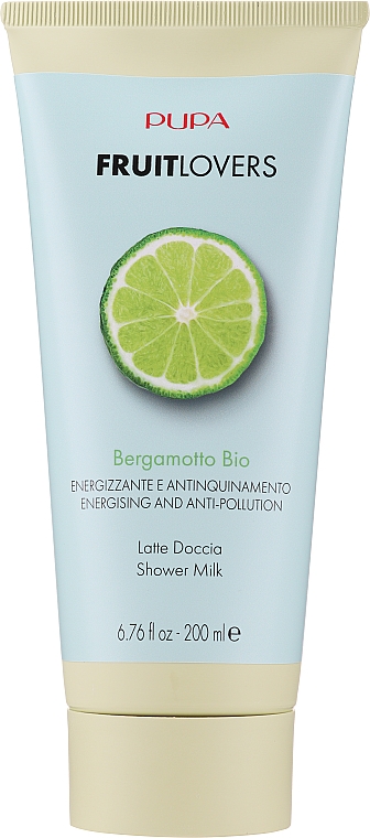 Energetisierende Duschmilch für den Körper mit Bergamotte-Extrakt - Pupa Friut Lovers Bergamot Shower Milk — Bild N1