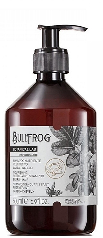 Shampoo für Haare und Bart - Bullfrog Nourishing Restorative Shampoo — Bild N1