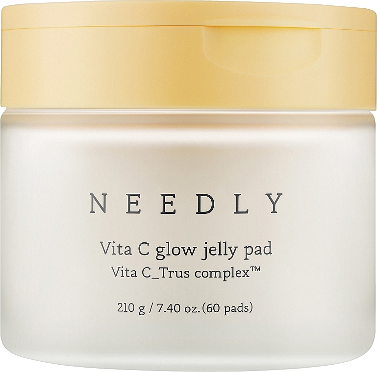 Feuchtigkeitsspendende Tonikum-Pads für strahlende Haut  - Needly Vita C Glow Jelly Pad — Bild N1