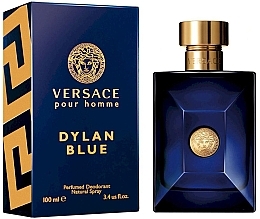 Düfte, Parfümerie und Kosmetik Deospray - Versace Pour Homme Dylan Blue