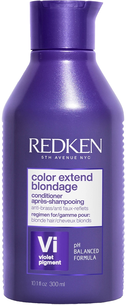 Anti-Gelbstich Conditioner für blondes Haar - Redken Color Extend Blondage Conditioner — Bild 300 ml