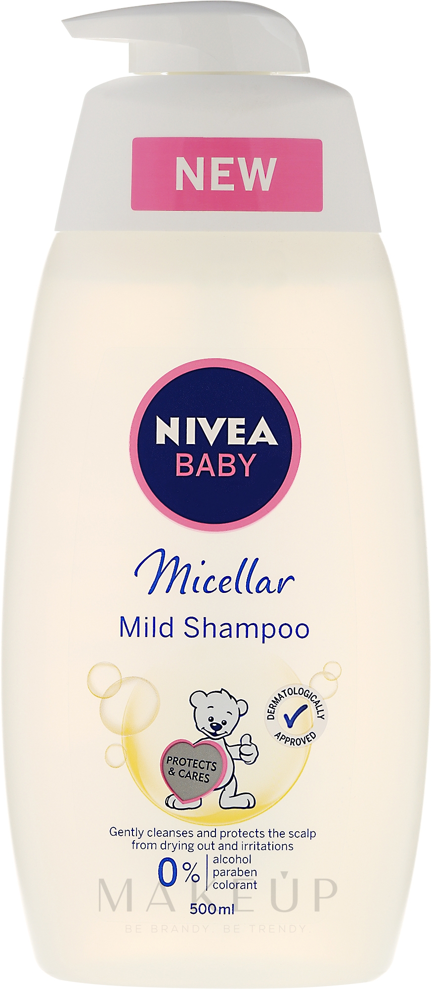 Mizellenshampoo für Kinder - NIVEA Baby Micellar Mild Shampoo — Foto 500 ml