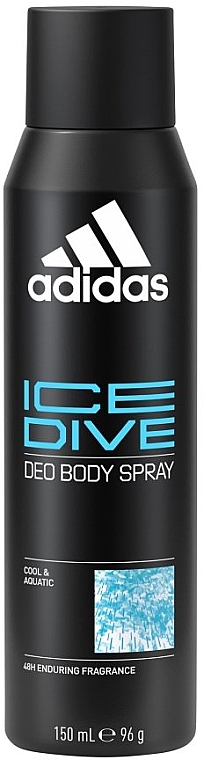 Adidas Ice Dive Cool & Aquatic Deo Body Spray - Parfümiertes Körperspray — Bild N1