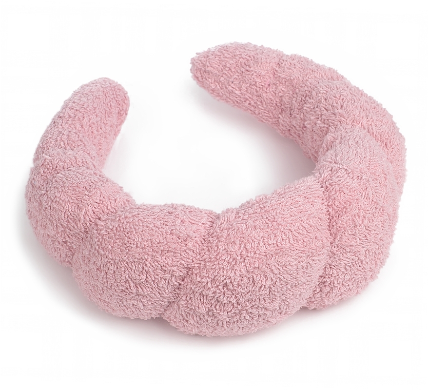Haarreif Easy Spa rosa - MAKEUP Spa Headband Face Washing Pink — Bild N2