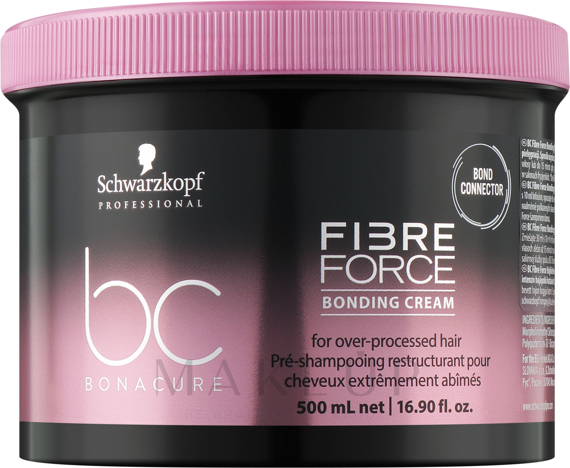 Gesichtscreme - Schwarzkopf Professional BC Fibre Force Bonding Cream — Foto 500 ml