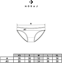 Damen Mini-Bikinihöschen mit Leopardenmuster, grün - Moraj — Bild N2