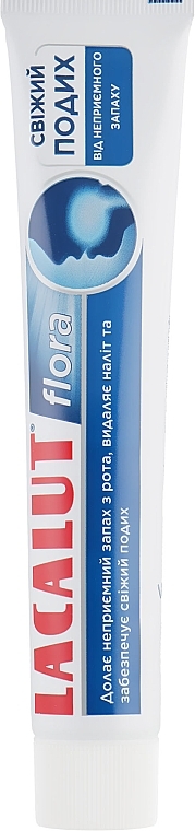 Zahnpasta gegen Mundgeruch - Lacalut Flora Toothpaste — Bild N1