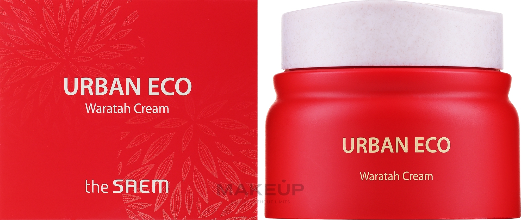 Aufhellende Anti-Falten Gesichtscreme mit Telopea-Extrakt - The Saem Urban Eco Waratah Cream — Bild 50 ml
