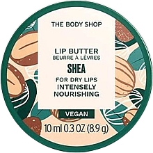 Intensiv pflegende Sheabutter für trockene Lippen - The Body Shop Shea Lip Butter For Dry Lips Intensely Nourishing — Bild N1