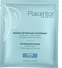 Tuchmaske für das Gesicht - Placentor Vegetal Oxygenating Bubble Mask — Bild N1