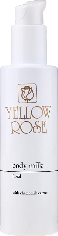 Feuchtigkeitsspendende Körpermilch mit Kamillenextrakt und Blumenduft - Yellow Rose Body Milk Floral — Bild N1