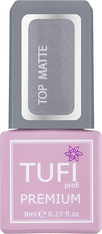 Nagelüberlack - Tufi Profi Premium Matte Top — Bild N1