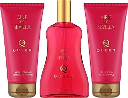 Duftset (Eau de Toilette 150ml + Duschgel 150ml + Körpercreme 150ml)  - Instituto Espanol Aire De Sevilla Queen  — Bild N2