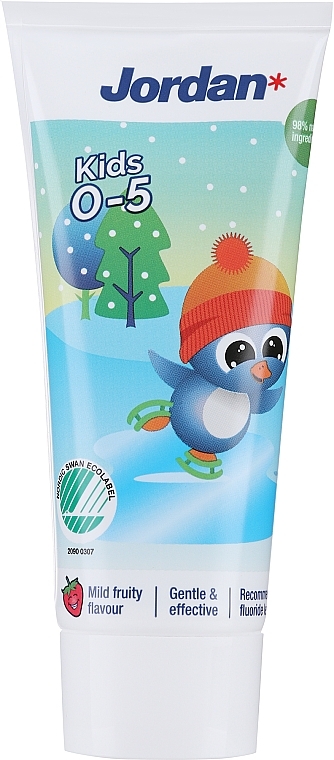 Zahnpasta 0-5 Jahre Pinguin auf der Eisbahn - Jordan Kids Toothpaste  — Bild N2