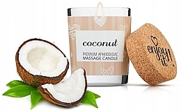 Massagekerze Kokosnuss - Magnetifico Enjoy It Premium Aphrodisiac Massage Candle Coconut — Bild N2