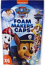 Düfte, Parfümerie und Kosmetik Badebomben für Kinder 6 St. - Nickelodeon Paw Patrol Foam Makers Caps