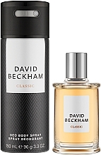 David Beckham Classic - Duftset (Eau de Toilette 50ml + Deospray 150ml)  — Bild N2