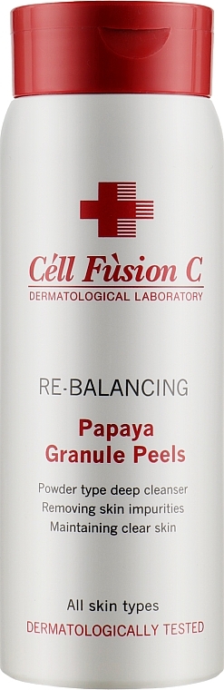 Reinigendes enzymatisches Gesichtspeeling - Cell Fusion C Papaya Granule Peels — Bild N3
