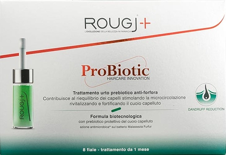 Haarampullen gegen Schuppen - Rougj+ ProBiotic Fiale Anti-Forfora — Bild N1