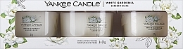 Düfte, Parfümerie und Kosmetik Duftkerzen-Set Weiße Gardenie - Yankee Candle White Gardenia 