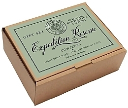 Captain Fawcett Expedition Reserve Gift Set (Duschgel 250ml + Deostick 75g)  - Set — Bild N3