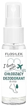 Düfte, Parfümerie und Kosmetik Kühlendes Fußdeodorant - Floslek I Love Mini Cooling Foot Deodorant