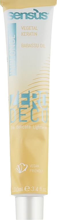 Aufhellende Haarcreme - Sensus Inblonde Zero Deco Delicate Lightening Cream — Bild N1