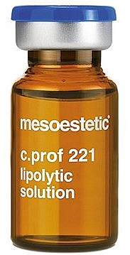 Mesococktail Lipolytisch - Mesoestetic C.prof 221 Lipolytic Solution — Bild N1
