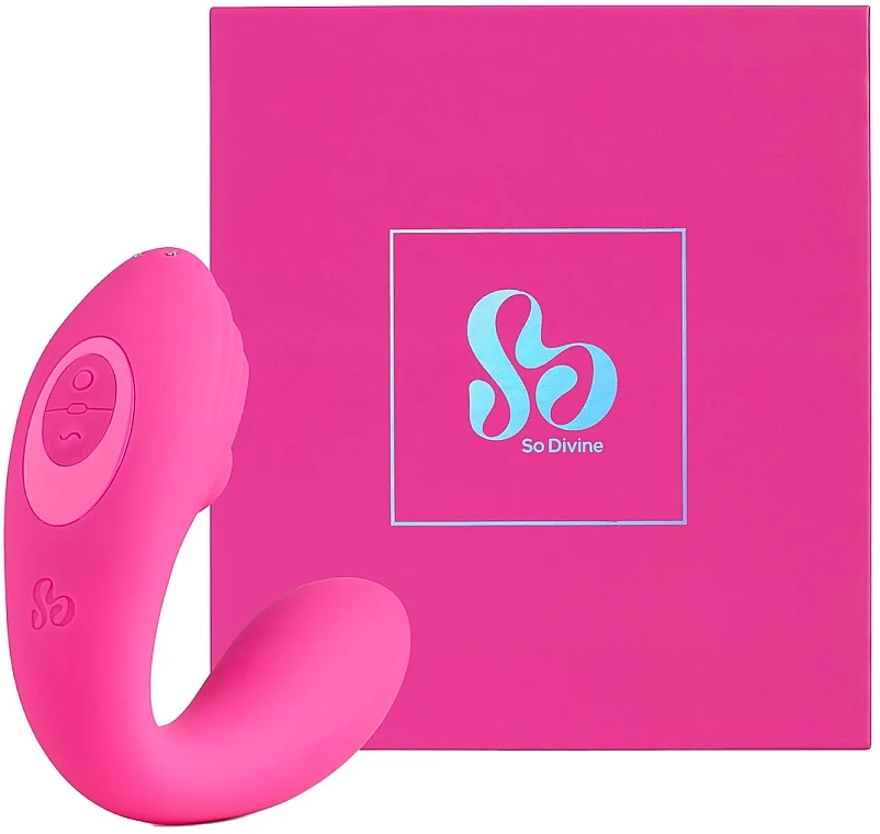 G-Punkt-Stimulator rosa - So Divine Pearl Vibe 2 In 1 G-Spot & Suction Stimulator  — Bild N1