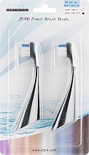 Austauschbare Zahnbürstenköpfe für elektrische Zahnbürste - Jetpik JP300 Black — Bild N1