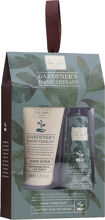 Handpflegeset - Scottish Fine Soaps Gardeners Therapy Hand Care Duo (Handpeeling 50ml + Handcreme 30ml) — Bild N1